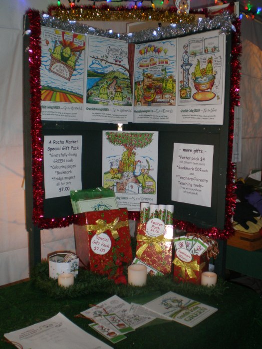 "Gratefully.." on display