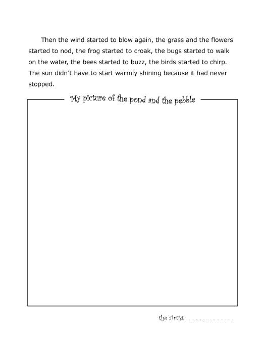 Pond and Pebble page 3